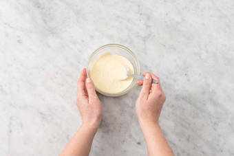 Bland honningdressing