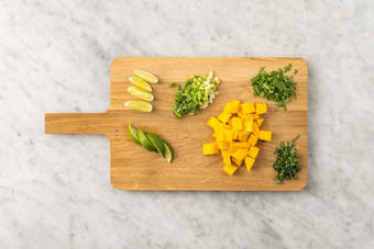 Forbered frukt og grønt