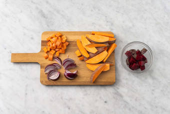 Förbered grönsaker