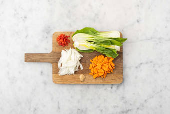 Forbered grønnsaker