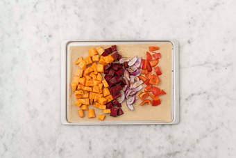 Rosta potatis och grönsaker