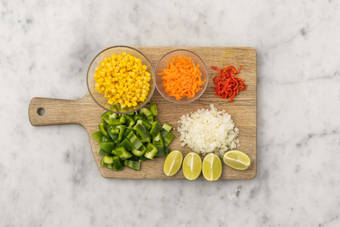 Forbered grønnsaker