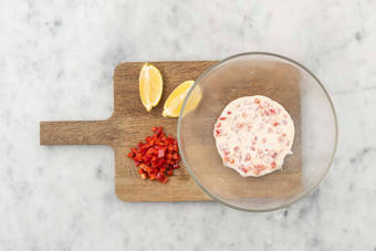 Prep and make dressing