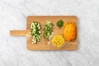 Förbered grönsaker