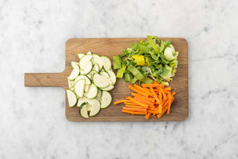 Förbered grönsaker