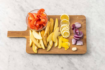 Preparare gli ingredienti