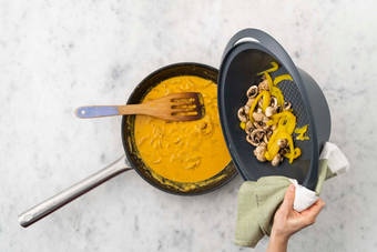 Fladenbrot aufbacken