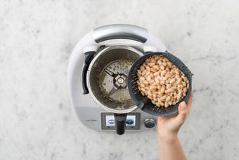 Bohnenpürree zubereiten