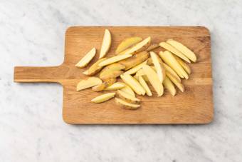 Préparer les pommes de terre