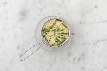 Cook the Noodles and Beans