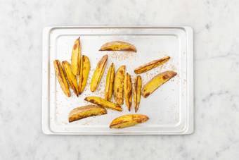 Make the Sesame Wedges