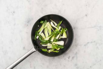 Stir-Fry the Pak Choi