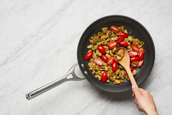 Cook Sausage Mixture