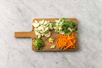 Forbered grønnsaker