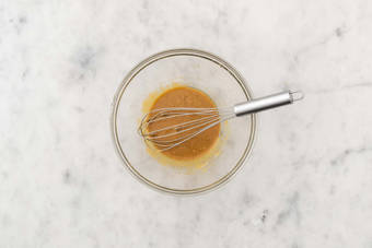 Préparer la vinaigrette