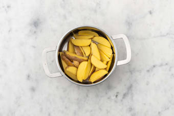 Aardappelen voorkoken