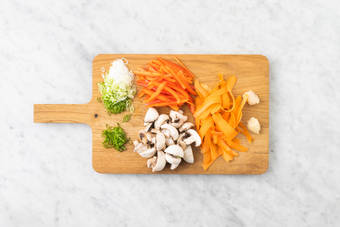 Preparare gli ingredienti