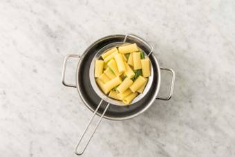 Cook the Pasta and Beans