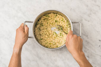 Finish couscous
