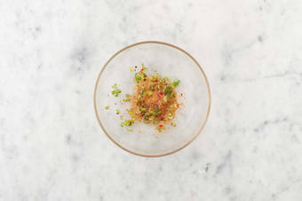 Dressing vorbereiten