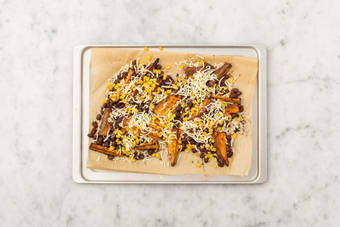 Faire fondre le cheddar