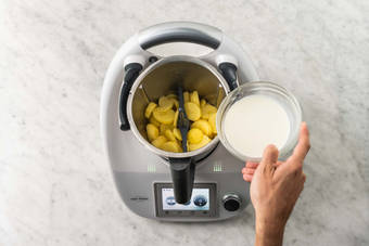 Für das Kartoffelpürree