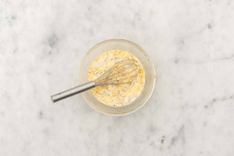 Préparer la garniture