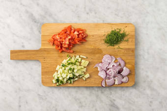 Förbered grönsaker