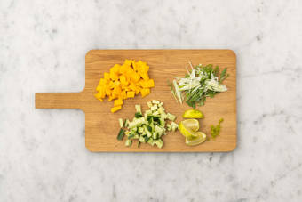 Forbered frugt og grønt