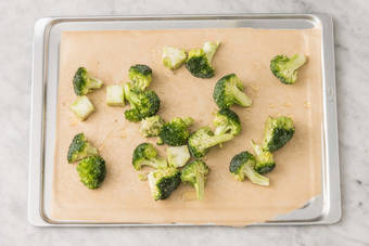 Prep and cook broccoli