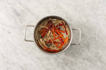 Faire revenir les légumes