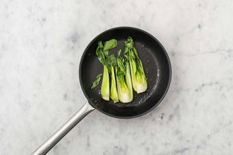 Pak Choi braten