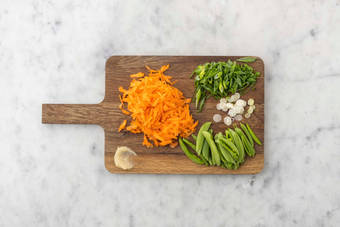 Forbered grønnsaker