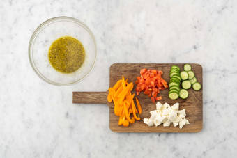 Prep and make dressing