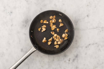 Cook mushrooms