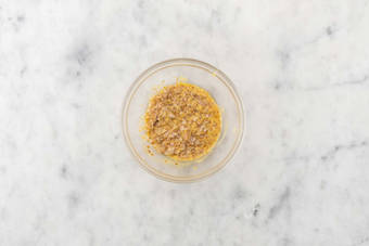 Make warm vinaigrette