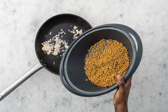 Für den Linsentabbouleh