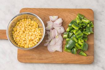 Tagliare gli ingredienti