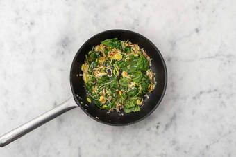 Ajouter les épinards