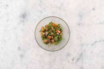 Tabouleh voorbereiden