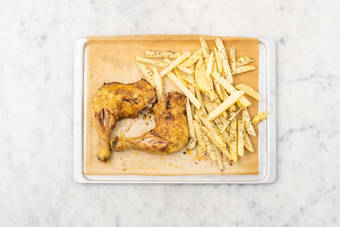 Enfourner les frites