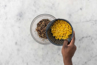 Quinoa fertigstellen