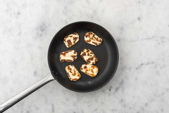 Halloumi bakken