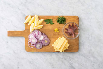 Tagliare gli ingredienti