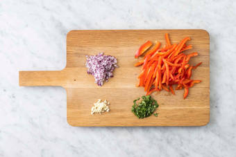 Förbered grönsaker