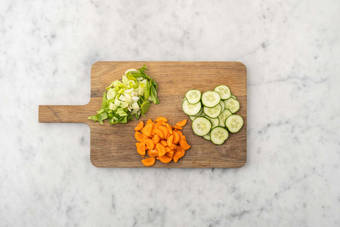 Förbered grönsaker