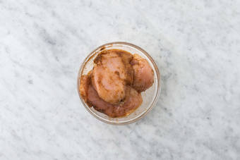 Prep chicken and grill corn