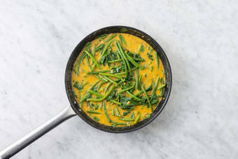 Ultimare la cottura delle verdure