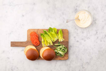 Lag burgerdressing