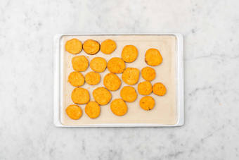 Süßkartoffeln backen